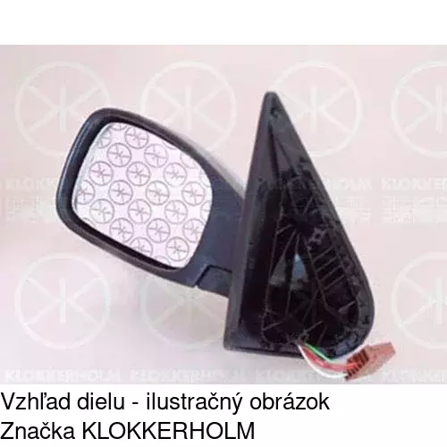 Vonkajšie zrkadlo 5707526M /POLCAR/ - obr. 4