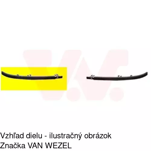 Lišta pod reflektorom 5708062R /POLCAR/