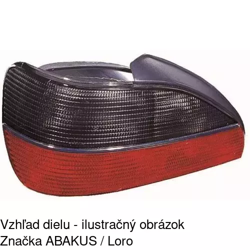 Zadné svetlo POLCAR 5709880E