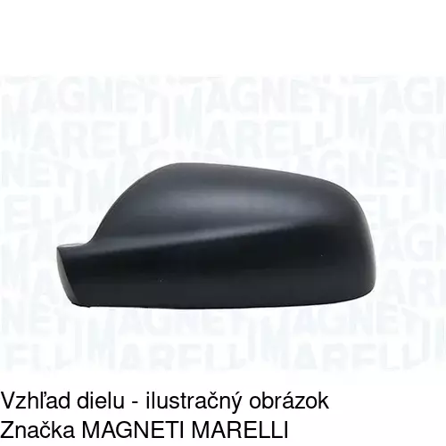 Rám vonkajšieho zrkadla 571055TM /POLCAR/ - obr. 2