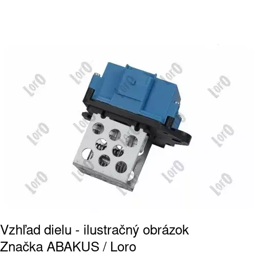 Diel nastavenia 5710KST-4 /POLCAR/ - obr. 3