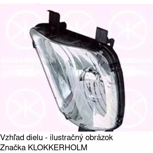 Hmlové svetlo - predné 571229-V /POLCAR/ - obr. 2