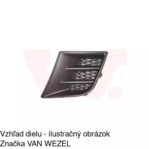 Kryt v nárazníku 571627-3 /POLCAR/ - obr. 1