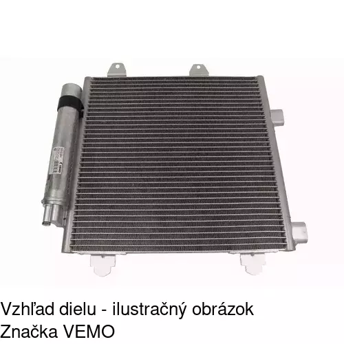Chladiče klimatizácie 5716K81K /POLCAR/ - obr. 2