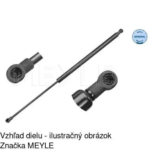 Plynová pružina 5723AB3 /POLCAR/ - obr. 3