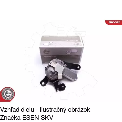 Motorček stieračov 5723SWT1 /POLCAR/ - obr. 2