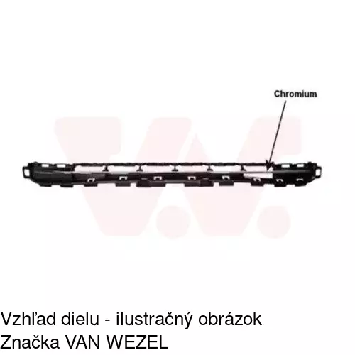 Kryt v nárazníku 57242710 /POLCAR/ - obr. 1