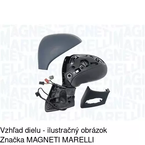 Vonkajšie zrkadlo 5724525S /POLCAR/ - obr. 2