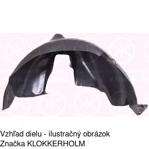 Podblatník (plast) POLCAR 5724FL5X