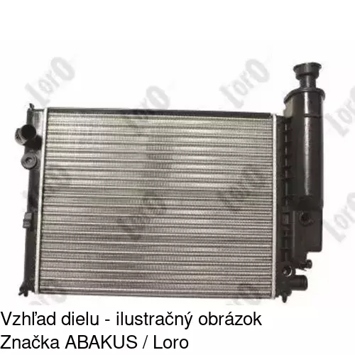 Chladiče vody 574508-1 /POLCAR/ - obr. 1