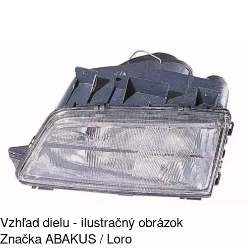 Hlavný reflektor POLCAR 5745095E