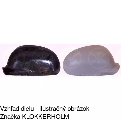 Rám vonkajšieho zrkadla 574655TE /POLCAR/ - obr. 3