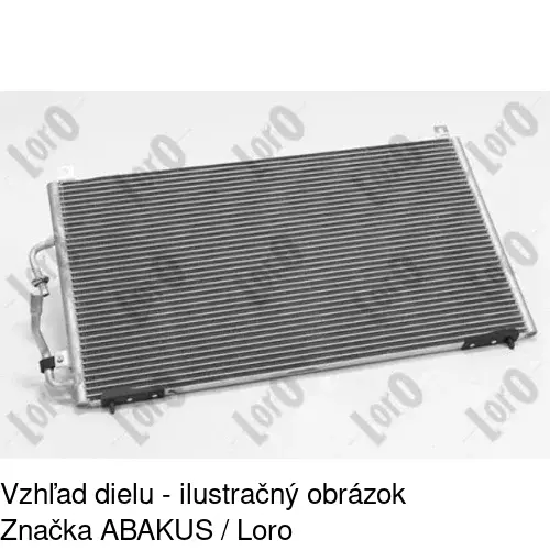 Chladiče klimatizácie 5746K8C1 /POLCAR/ - obr. 3