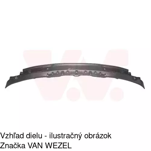 Výstuha nárazníka 574707-3 /POLCAR/ - obr. 1