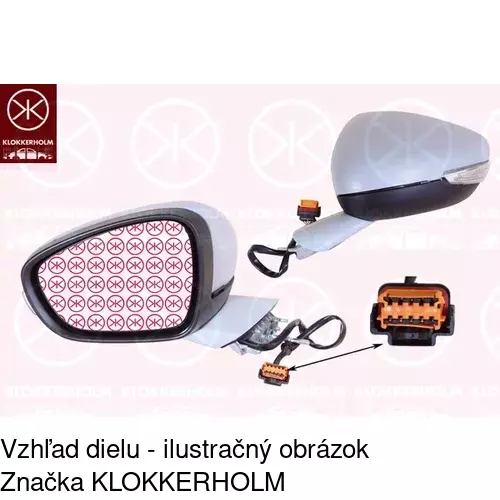 Vonkajšie zrkadlo 5756514M /POLCAR/ - obr. 1