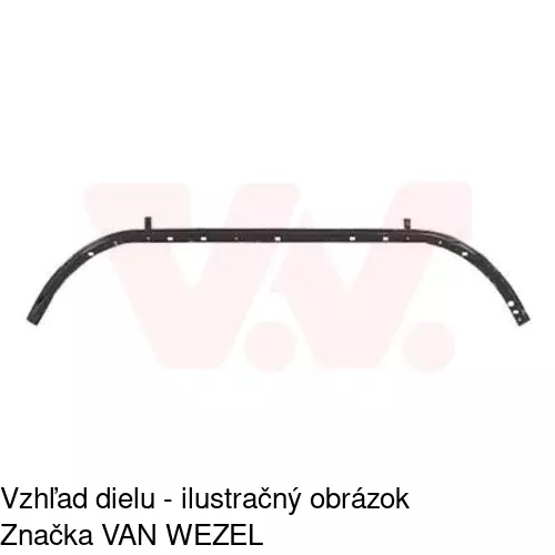 Výstuha nárazníka 577007-3 /POLCAR/ - obr. 1
