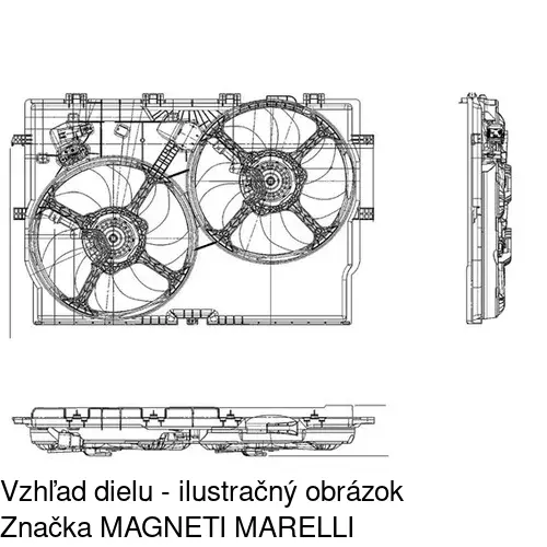 Ventilátory chladičov 577023W5X /POLCAR/ - obr. 4