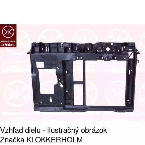 Predné čelo 57B1042Q /POLCAR/ - obr. 1