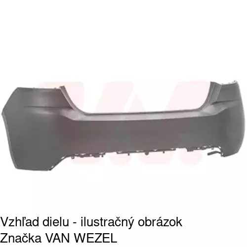 Zadný nárazník 57C296-J /POLCAR/ - obr. 3