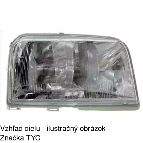 Hlavný reflektor POLCAR 6005100E
