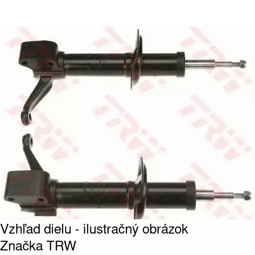 Vonkajšie zrkadlo POLCAR 6006514E