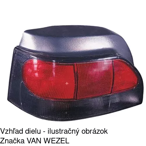 Zadné svetlo 6006871E /POLCAR/ - obr. 3