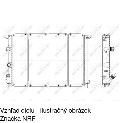 Chladiče vody POLCAR 600708-3