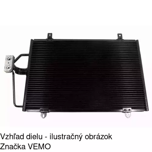 Chladiče klimatizácie 6007K8C1 /POLCAR/ - obr. 2