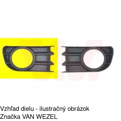 Kryt v nárazníku 601227-3 /POLCAR/ - obr. 1