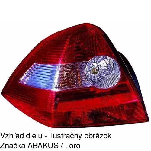 Zadné svetlo 6012873 /POLCAR/ - obr. 1