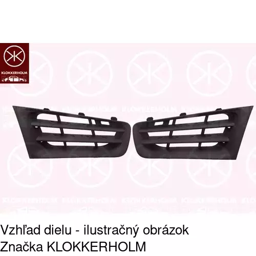 Kryt v nárazníku POLCAR 6013273J