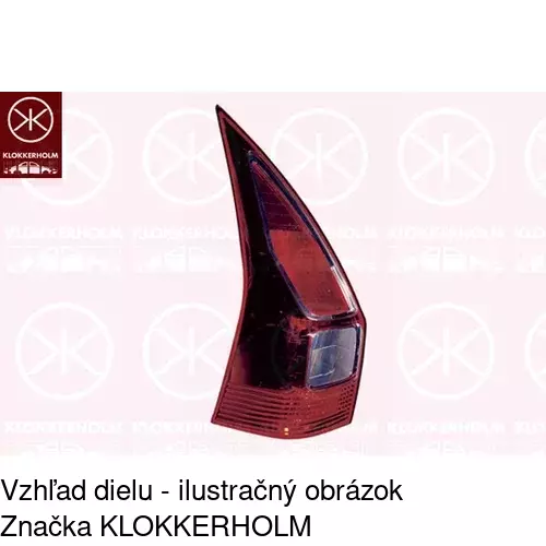 Zadné svetlo 6013881E /POLCAR/