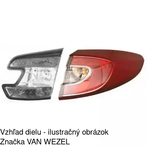 Zadné svetlo 6014883V /POLCAR/ - obr. 3
