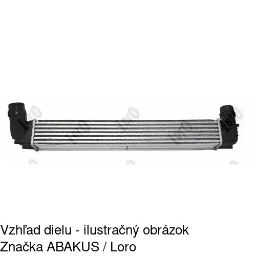 Chladiče vzduchu (Intercoolery) 6014J82X /POLCAR/ - obr. 4