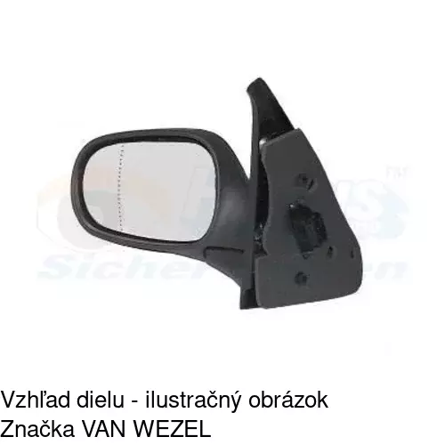 Vonkajšie zrkadlo 6015525M /POLCAR/ - obr. 5