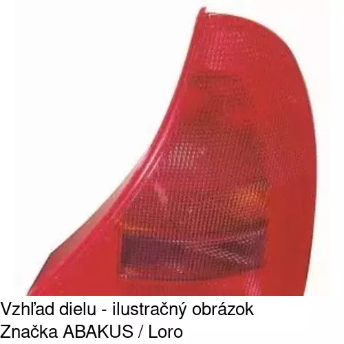 Zadné svetlo 601587-S /POLCAR/ - obr. 3