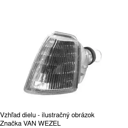 Predná smerovka 601920-E /POLCAR/ - obr. 3