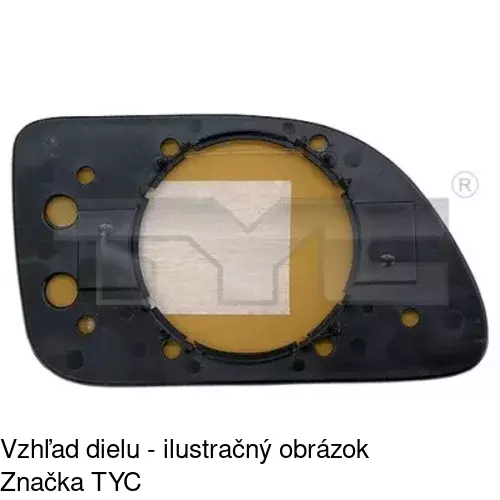 Vonkajšie zrkadlo 6019521E /POLCAR/ - obr. 3