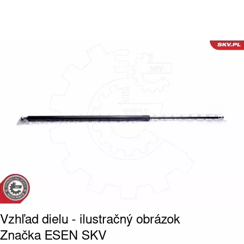 Plynová pružina 6026AB /POLCAR/ - obr. 4