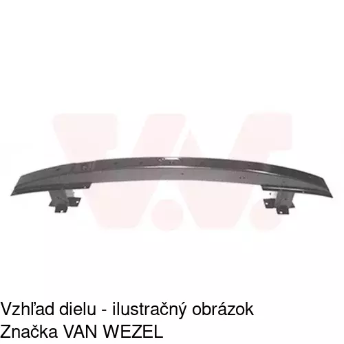 Výstuha nárazníka 602707-3 /POLCAR/ - obr. 1