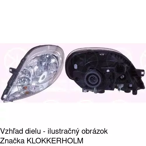 Hlavný reflektor 6027102E /POLCAR/ - obr. 5