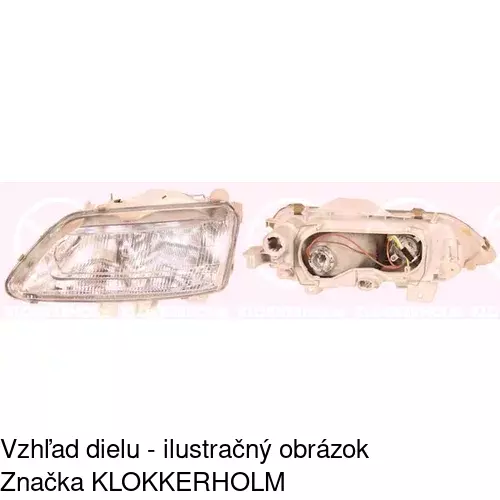 Hlavný reflektor POLCAR 6032093E