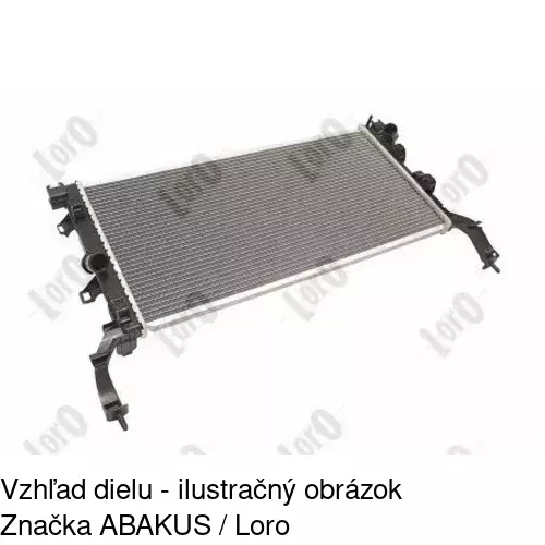 Chladiče vody 603908-1 /POLCAR/ - obr. 1