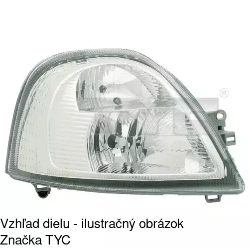 Hlavný reflektor POLCAR 6042091E