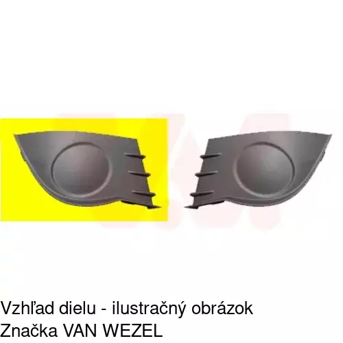 Kryt v nárazníku 605527-3 /POLCAR/ - obr. 3