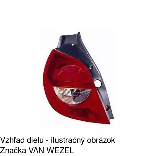 Zadné svetlo 6055870E /POLCAR/ - obr. 5