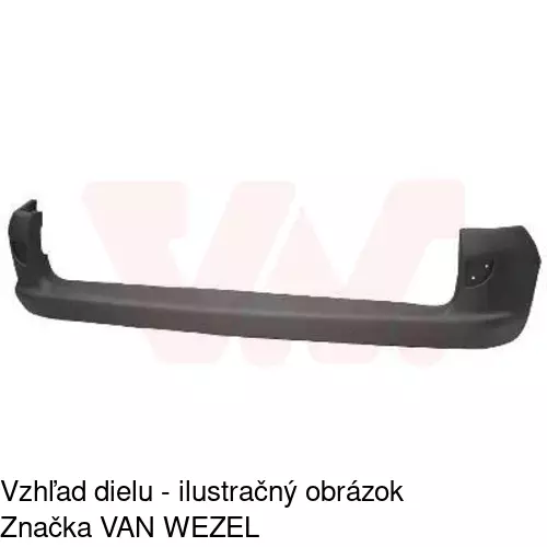 Zadný nárazník 606096 /POLCAR/ - obr. 1