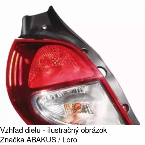 Zadné svetlo 6064880E /POLCAR/ - obr. 3