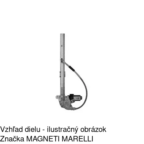 Mechanizmus sťahovania okna elektrický bez motora 6070PSG3 /POLCAR/ - obr. 1