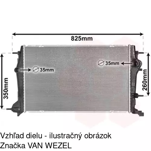 Chladiče vody 607308A1 /POLCAR/ - obr. 2